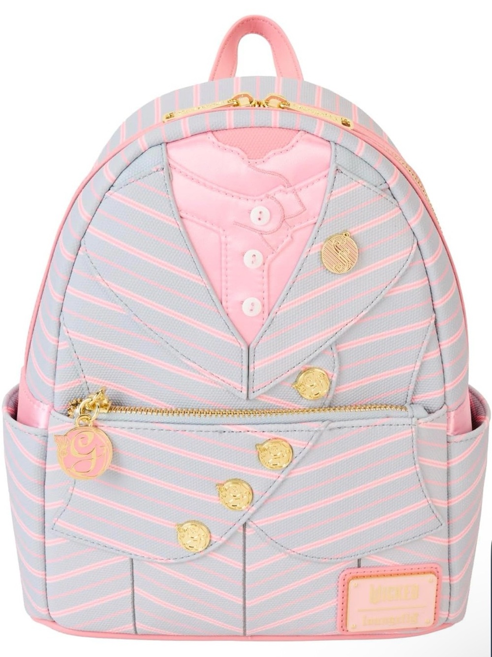 Wicked Loungefly Glinda The Good Witch Cosplay Mini Backpack